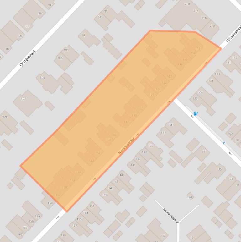 Kaart van postcodegebied 2983RK.