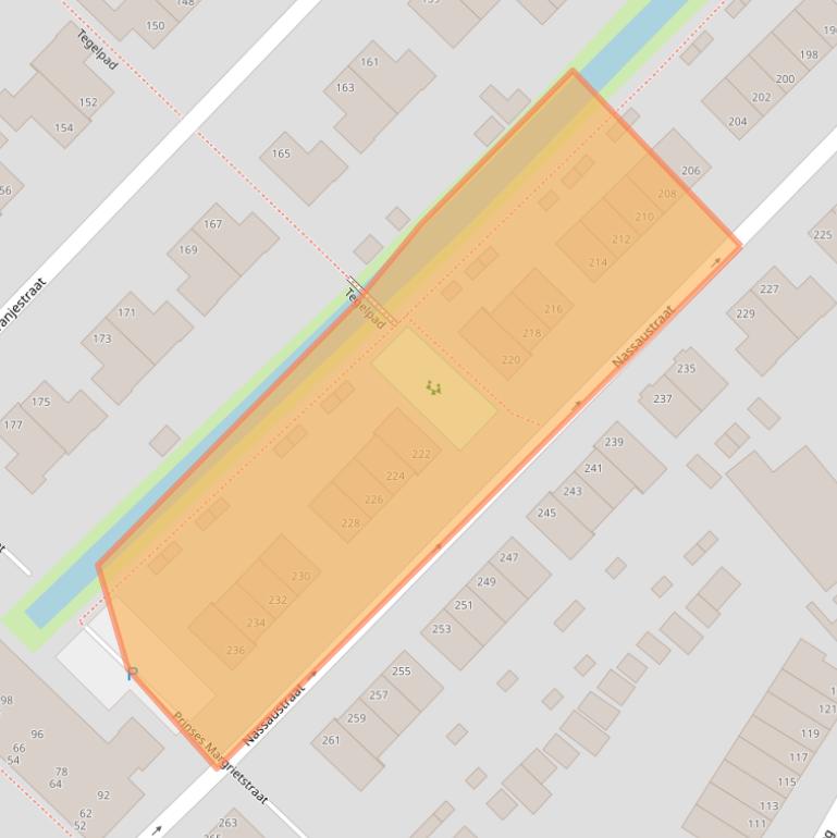 Kaart van postcodegebied 2983RM.