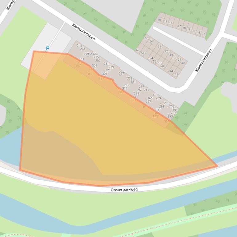 Kaart van postcodegebied 2985SK.