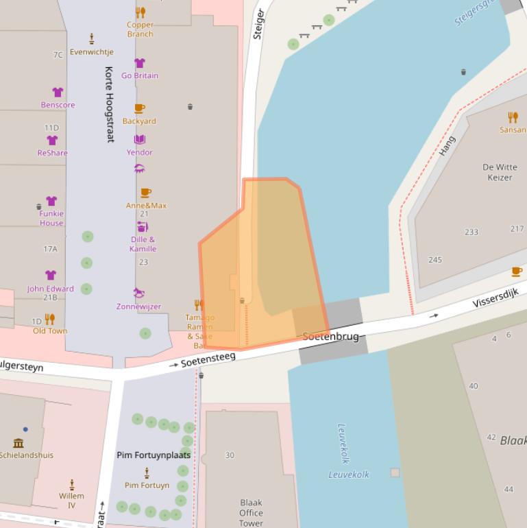 Kaart van postcodegebied 3011GR.