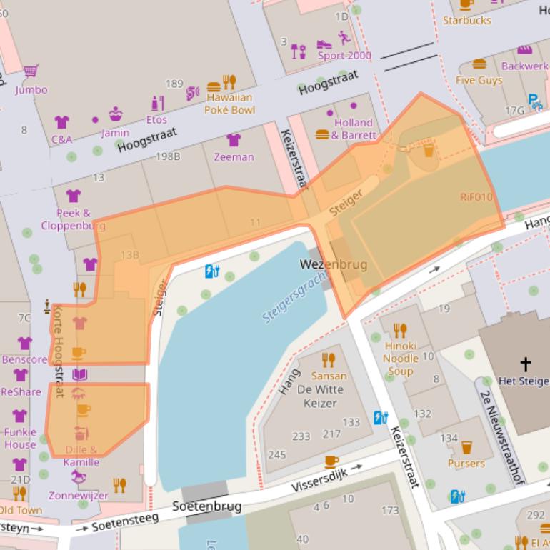 Kaart van postcodegebied 3011GT.