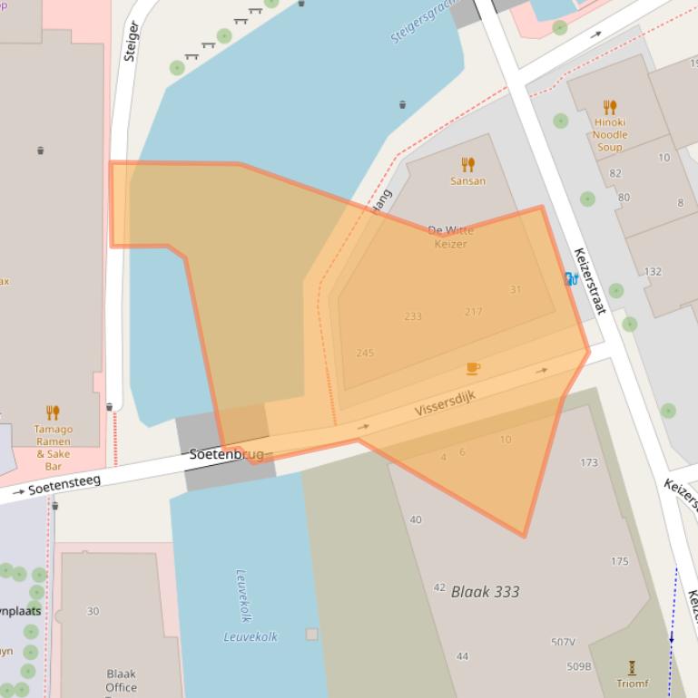 Kaart van postcodegebied 3011GW.