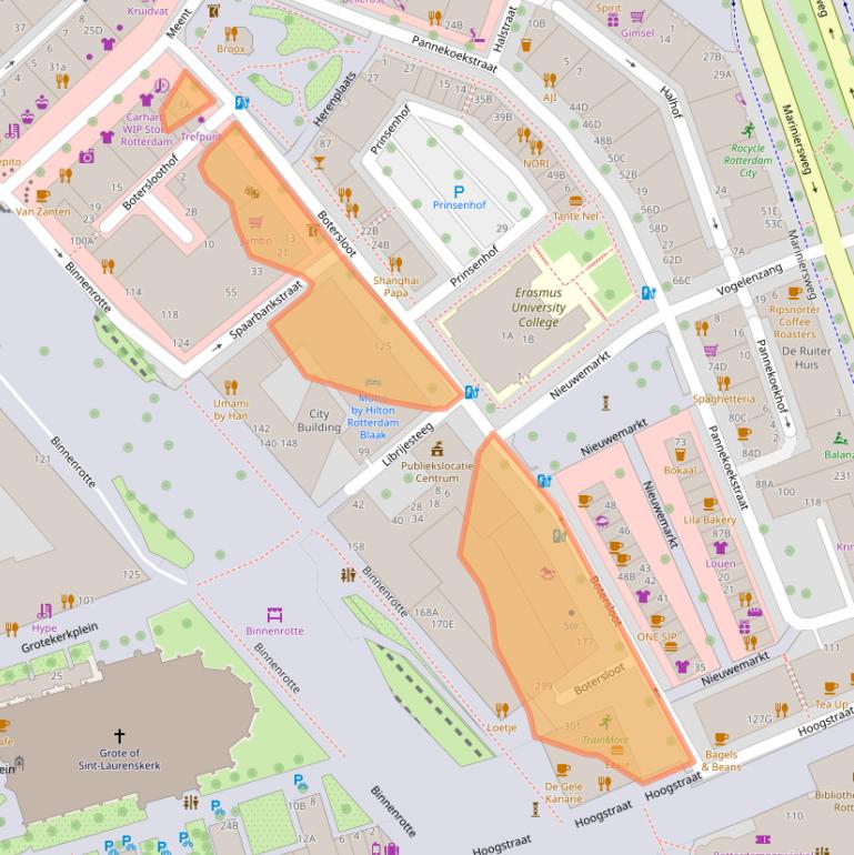 Kaart van postcodegebied 3011HE.