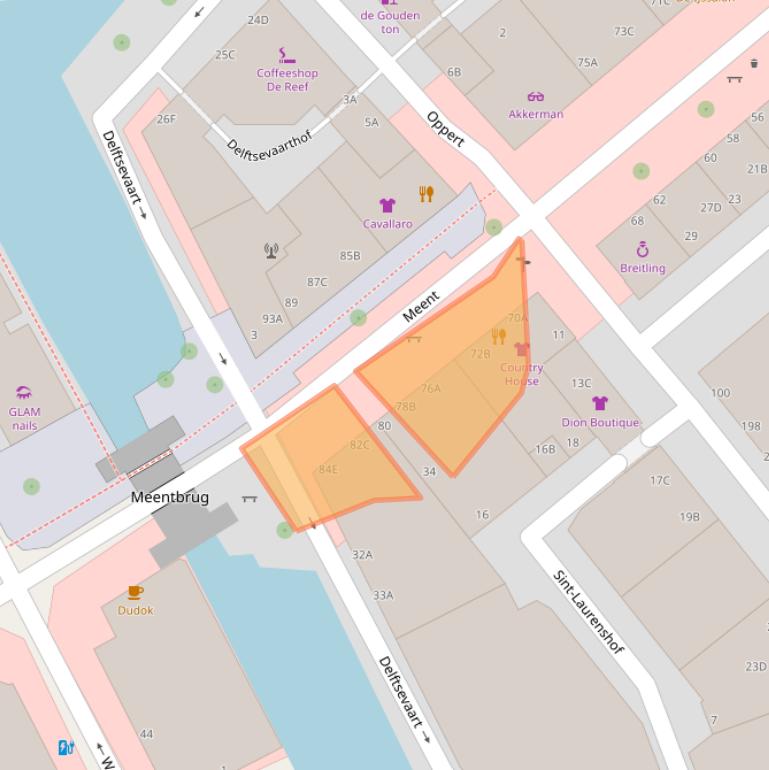 Kaart van postcodegebied 3011JN.