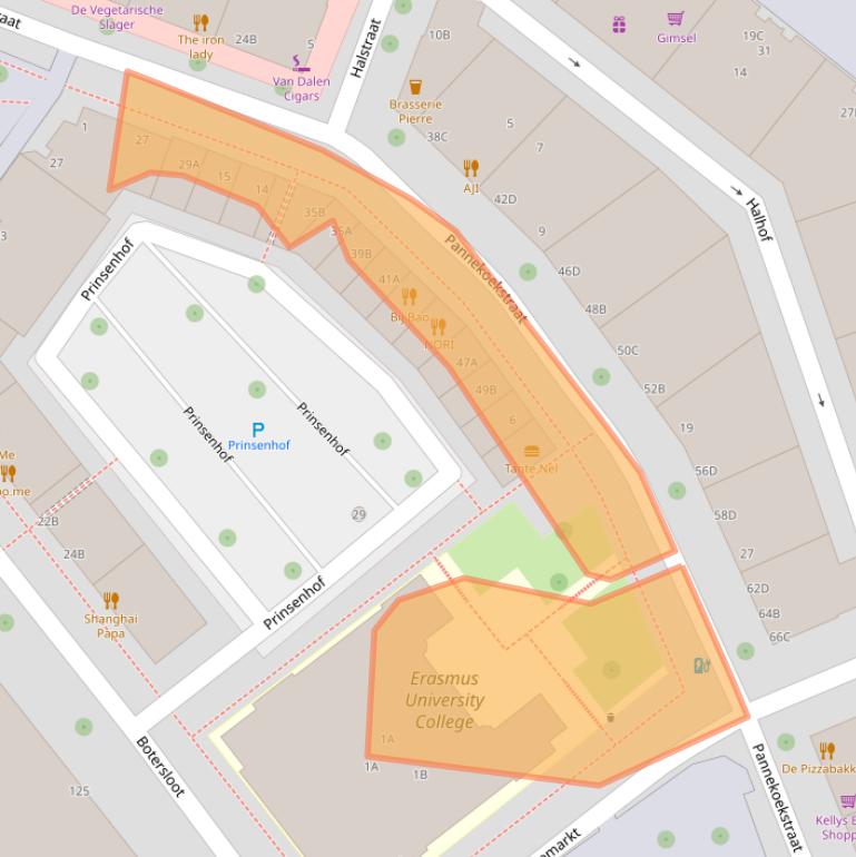 Kaart van postcodegebied 3011LC.