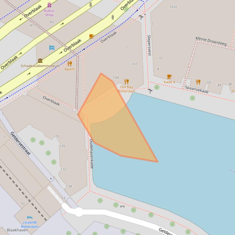 Kaart van postcodegebied 3011MG.