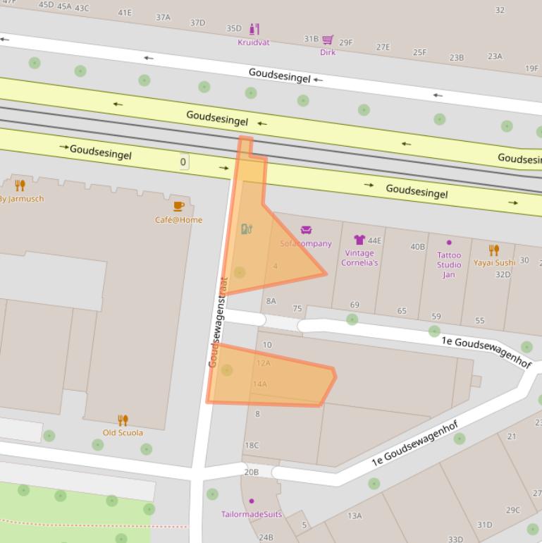 Kaart van postcodegebied 3011RJ.