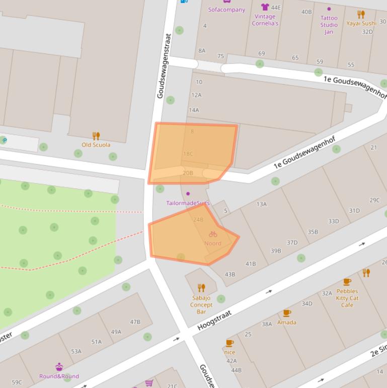 Kaart van postcodegebied 3011RK.