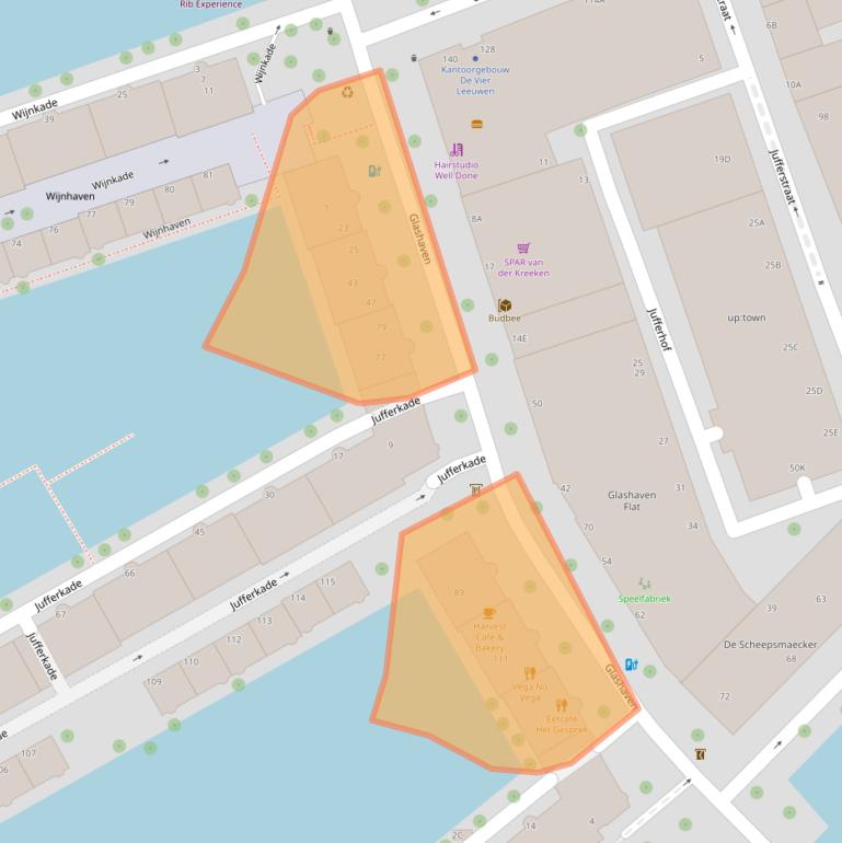 Kaart van postcodegebied 3011XG.