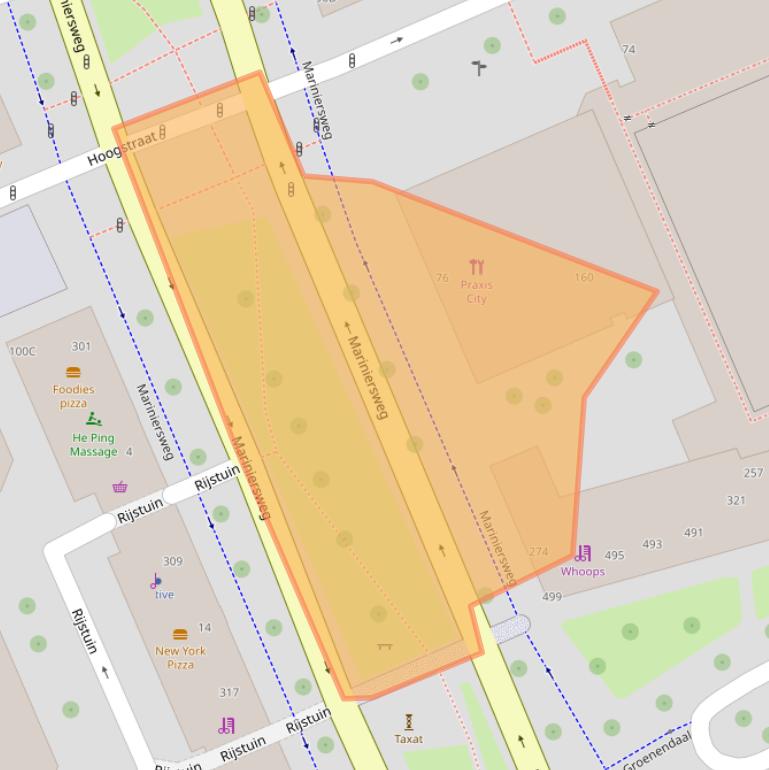 Kaart van postcodegebied 3011ZZ.