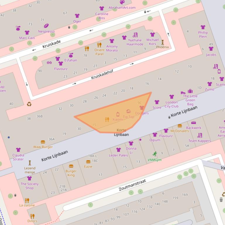 Kaart van postcodegebied 3012EC.