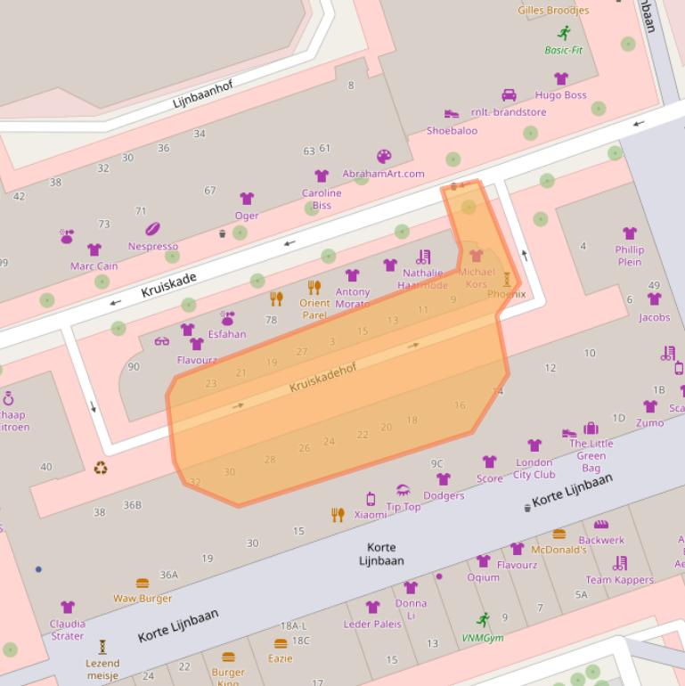 Kaart van postcodegebied 3012EJ.