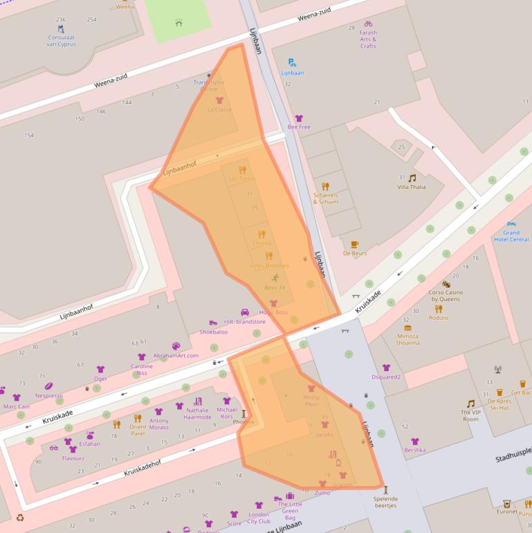 Kaart van postcodegebied 3012EK.