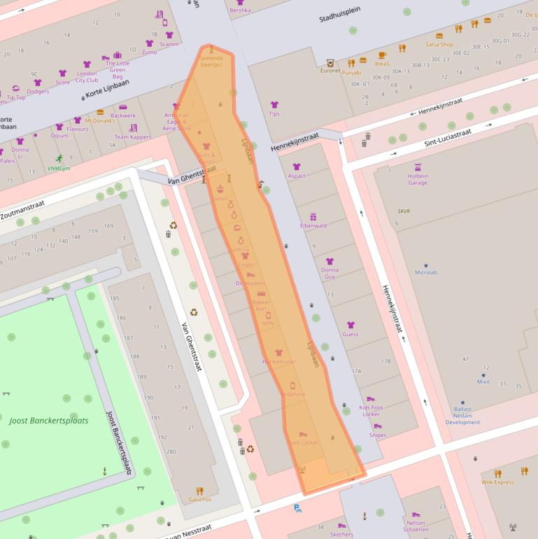 Kaart van postcodegebied 3012EL.