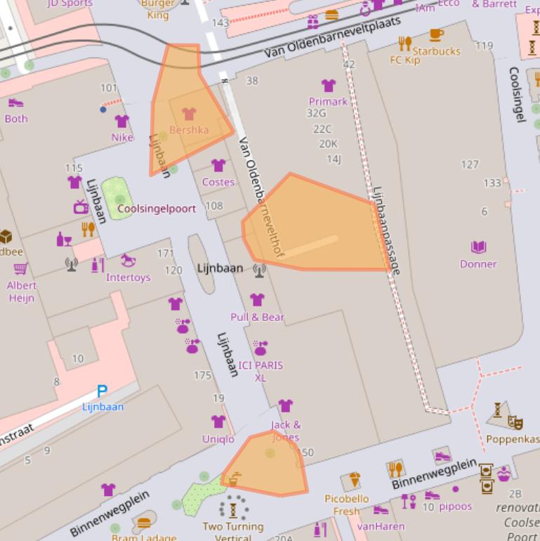 Kaart van postcodegebied 3012EW.