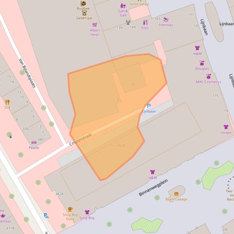 Kaart van postcodegebied 3012GB.