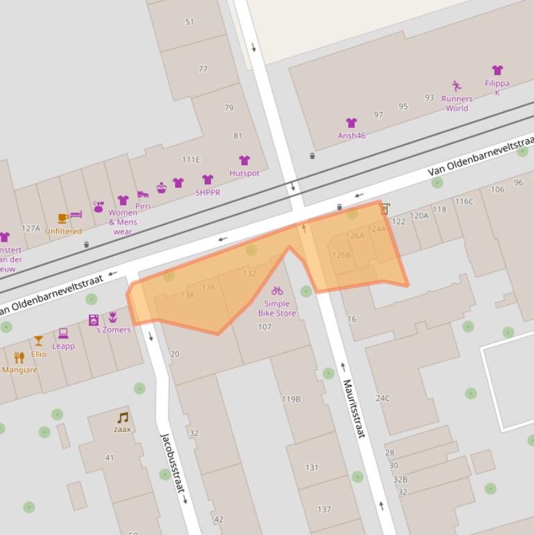 Kaart van postcodegebied 3012GW.