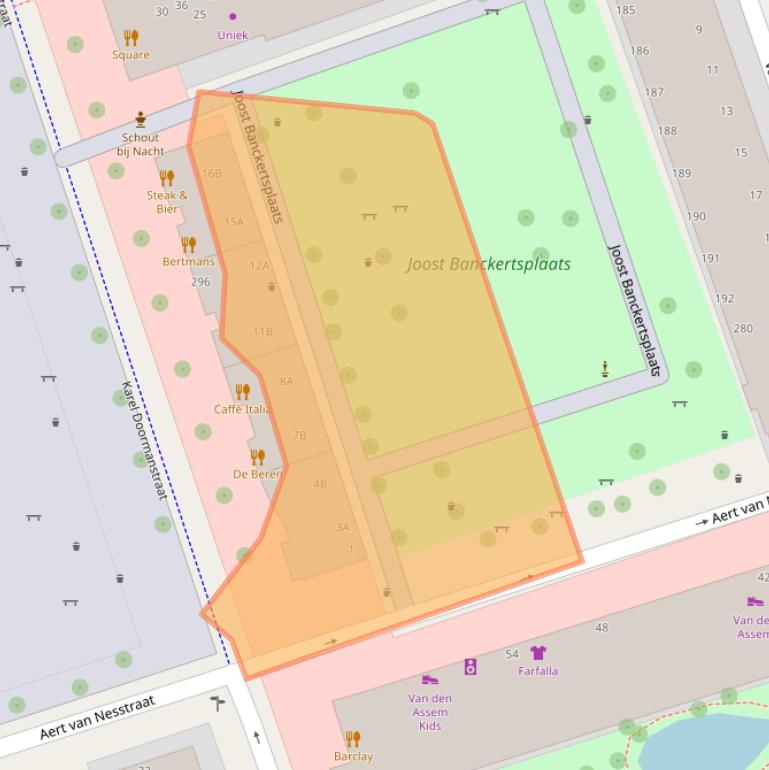 Kaart van postcodegebied 3012HA.