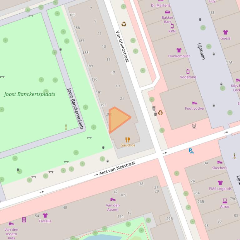 Kaart van postcodegebied 3012HM.