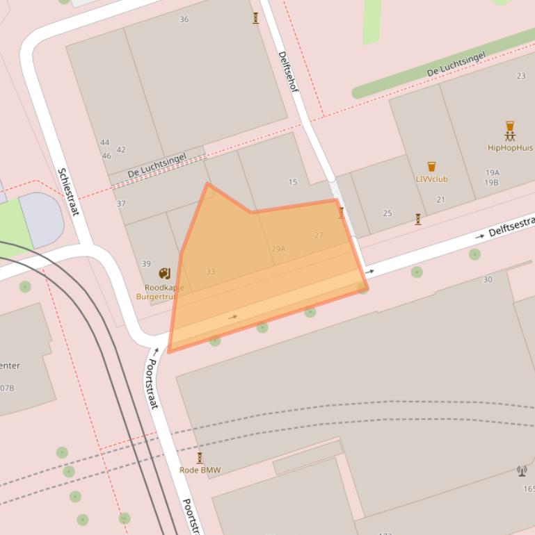 Kaart van postcodegebied 3013AE.