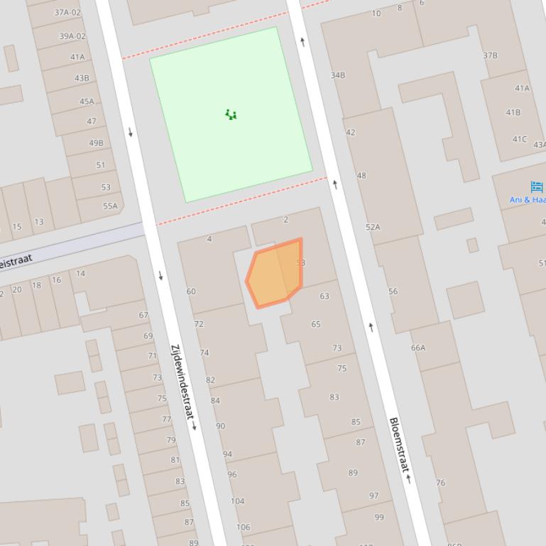 Kaart van postcodegebied 3014KB.