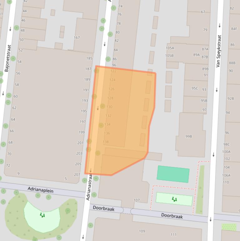Kaart van postcodegebied 3014XT.