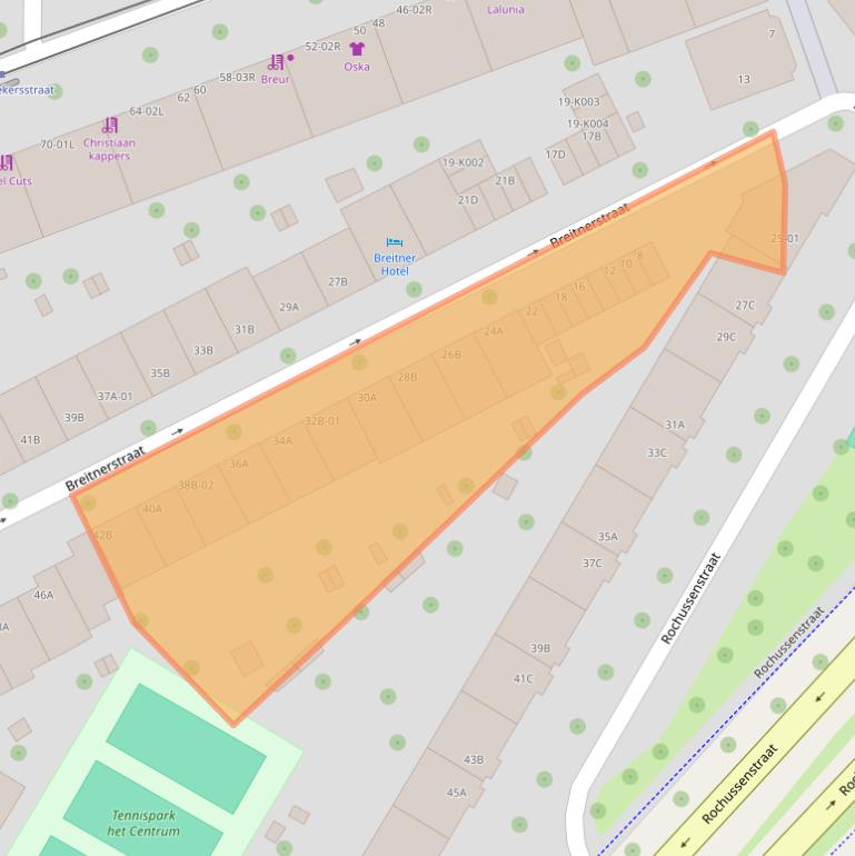Kaart van postcodegebied 3015XG.