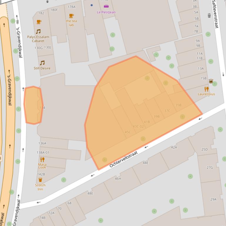 Kaart van postcodegebied 3015XL.