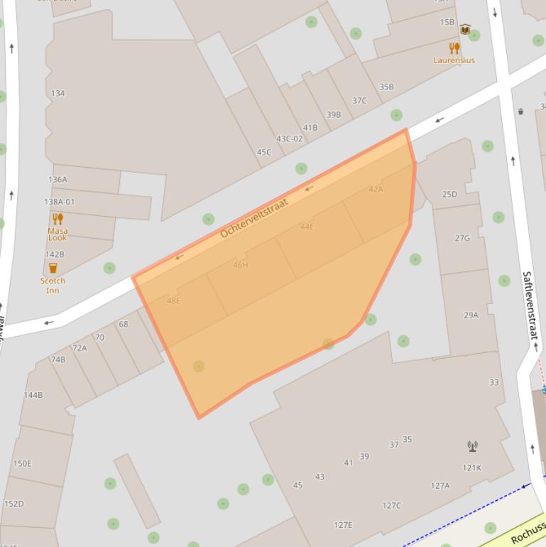 Kaart van postcodegebied 3015XN.