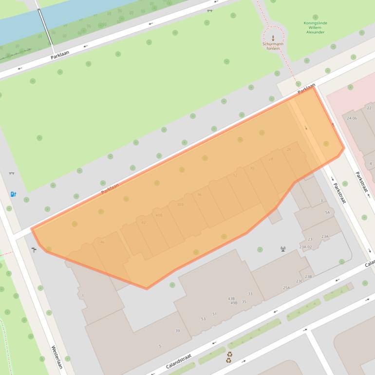 Kaart van postcodegebied 3016BC.