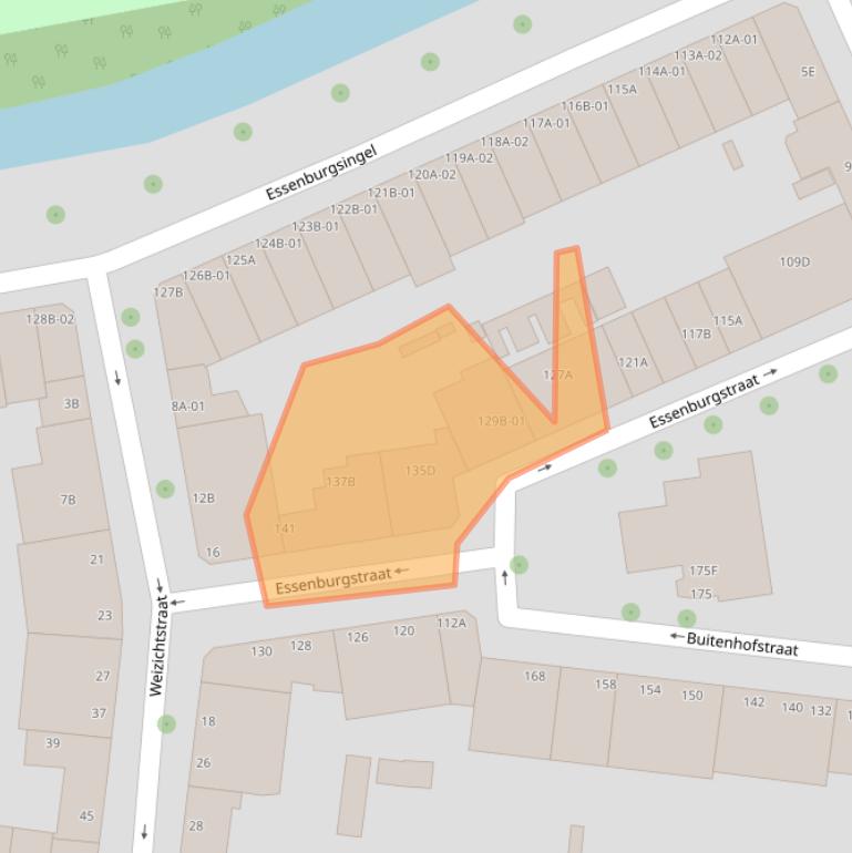 Kaart van postcodegebied 3022MJ.