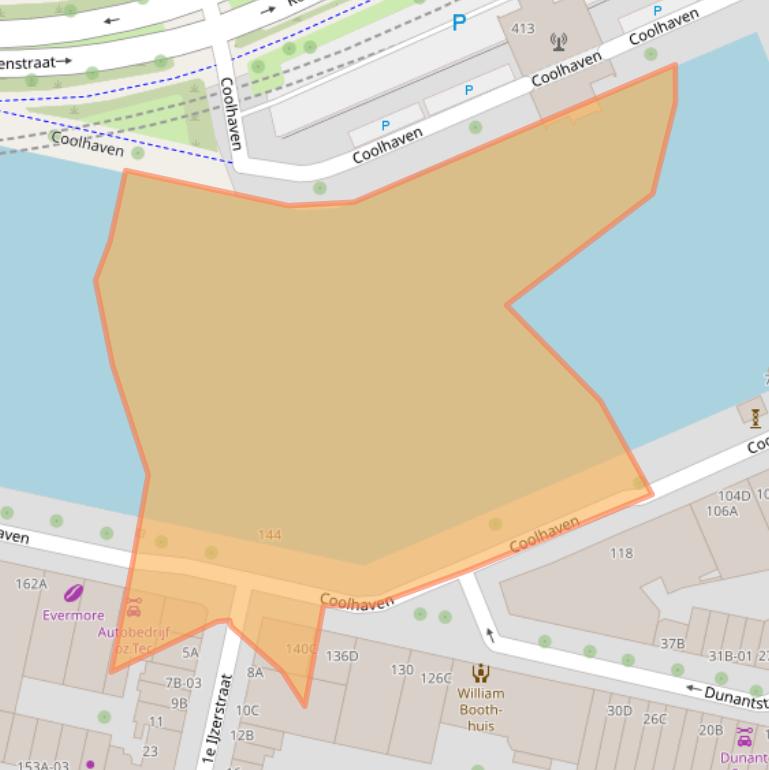 Kaart van postcodegebied 3024AL.