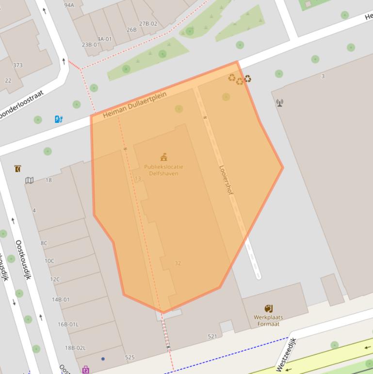 Kaart van postcodegebied 3024CZ.