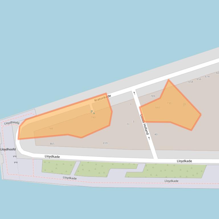 Kaart van postcodegebied 3024EX.