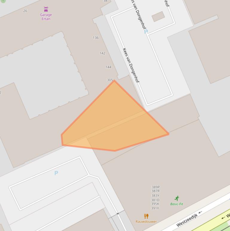 Kaart van postcodegebied 3024NH.