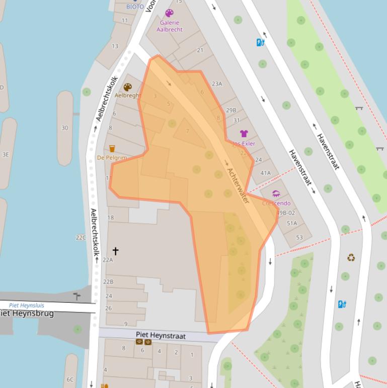 Kaart van postcodegebied 3024RD.