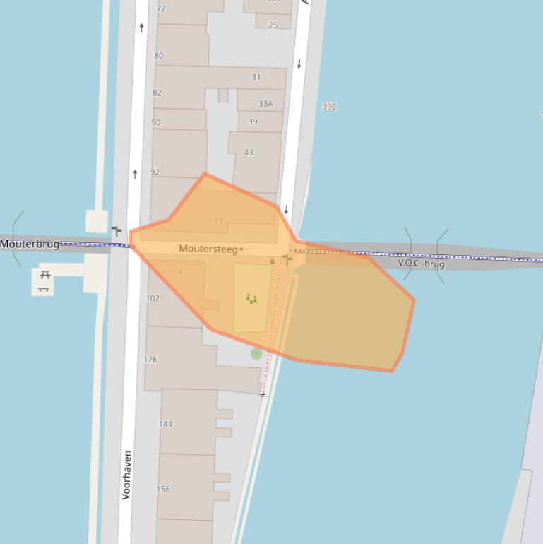 Kaart van postcodegebied 3024RG.