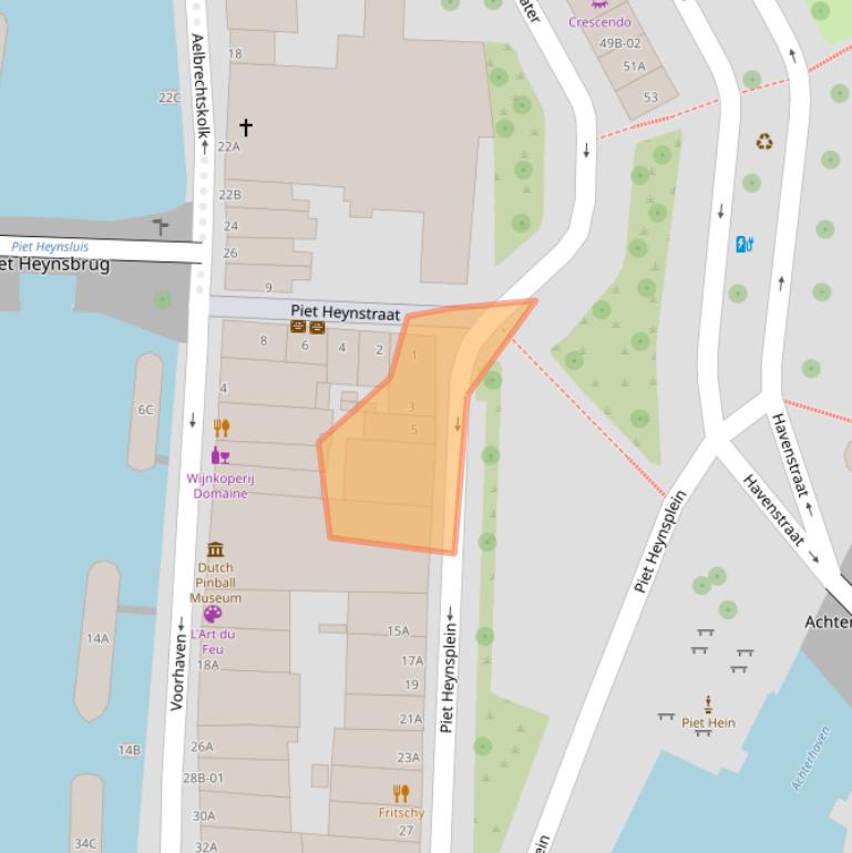 Kaart van postcodegebied 3024RH.