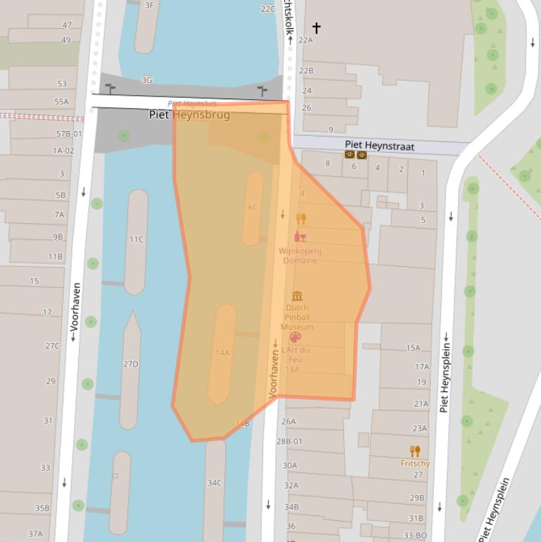 Kaart van postcodegebied 3024RM.