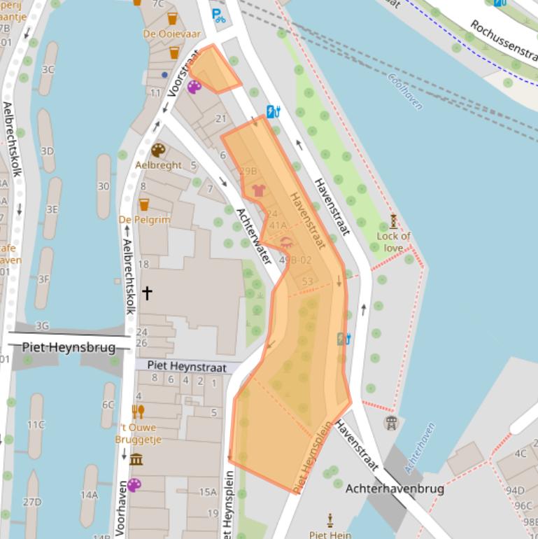 Kaart van postcodegebied 3024SG.