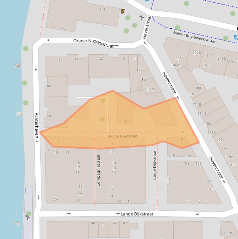 Kaart van postcodegebied 3024SM.