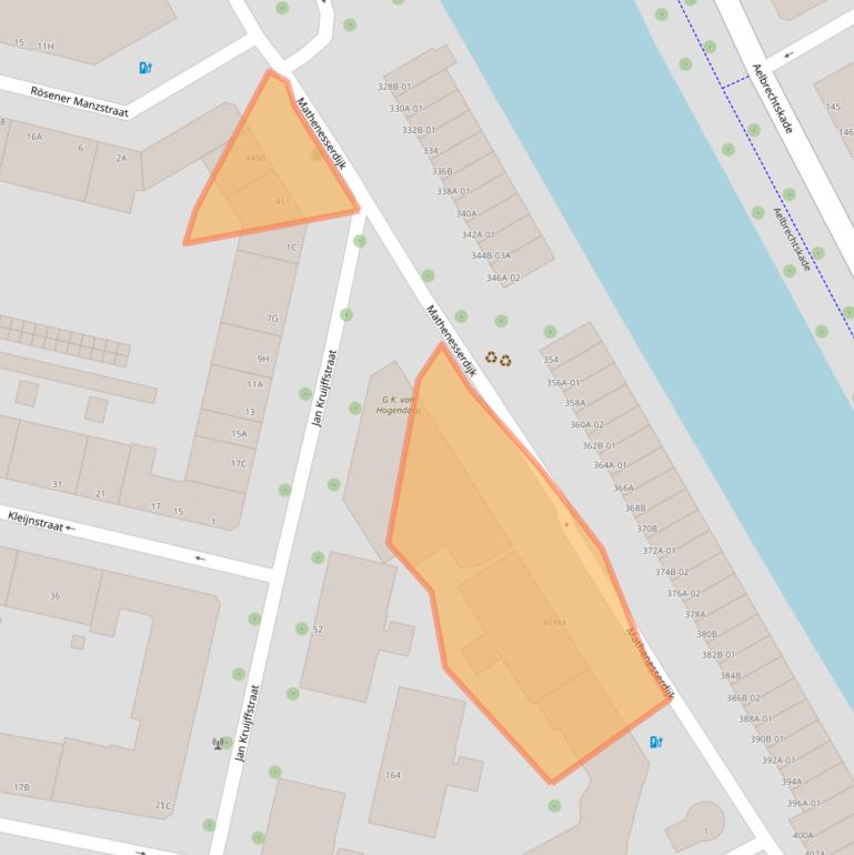 Kaart van postcodegebied 3026GH.