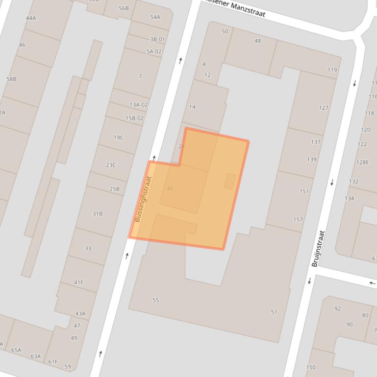 Kaart van postcodegebied 3026RD.