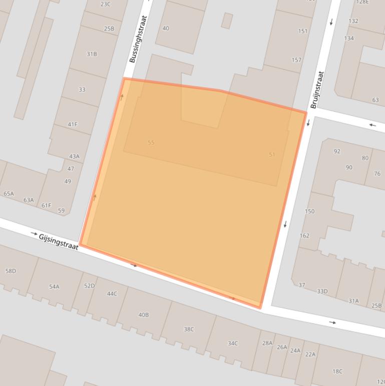Kaart van postcodegebied 3026RH.