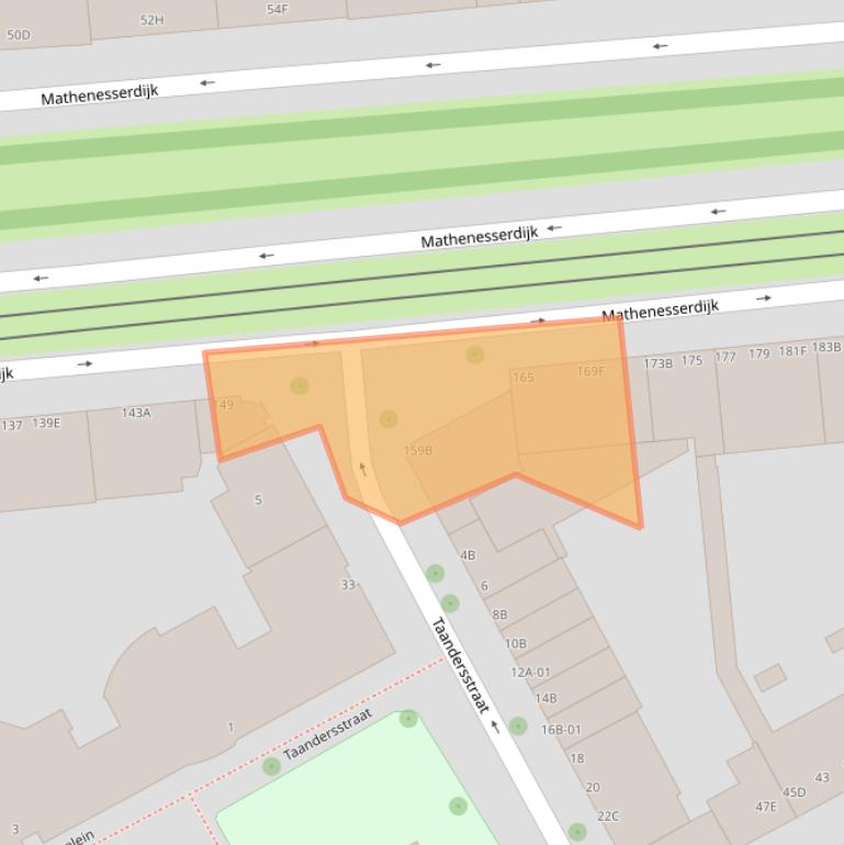 Kaart van postcodegebied 3027BH.