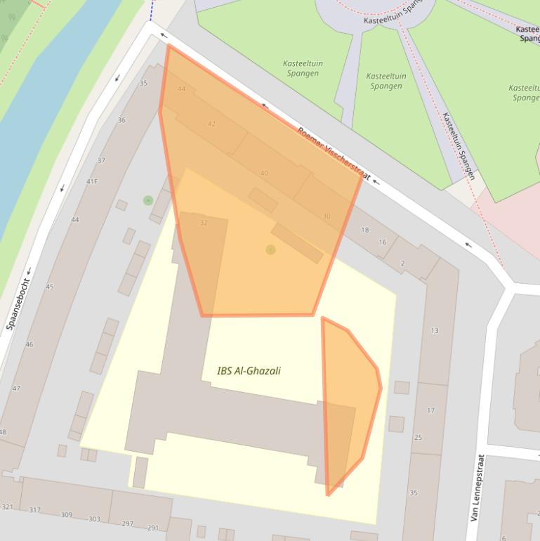 Kaart van postcodegebied 3027EE.