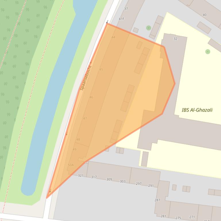 Kaart van postcodegebied 3027EL.