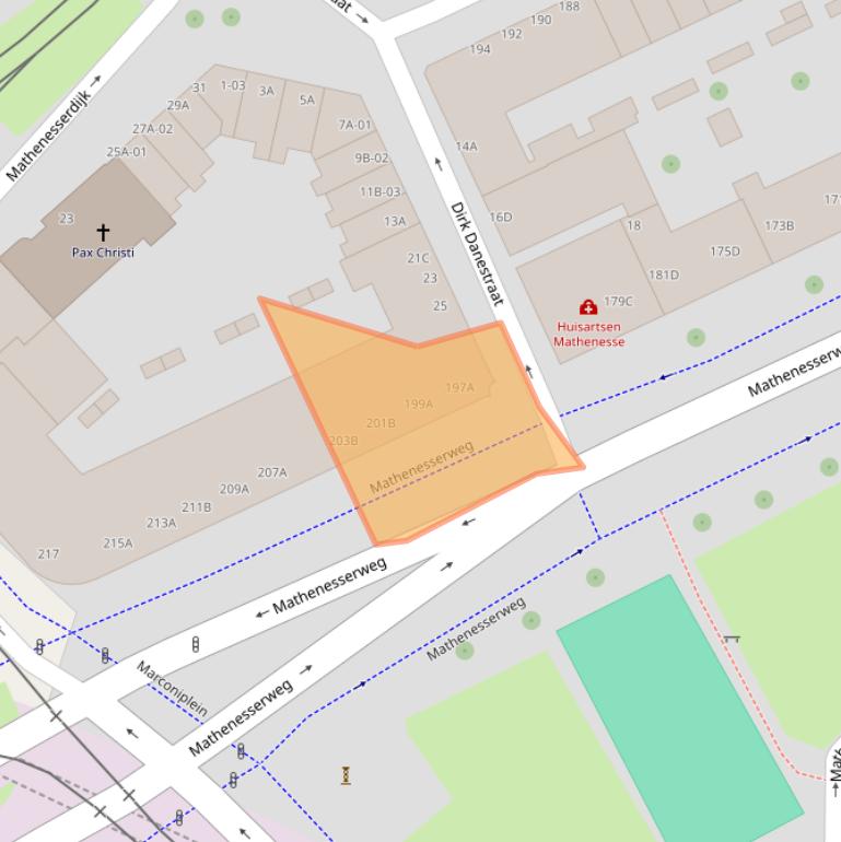 Kaart van postcodegebied 3027HT.