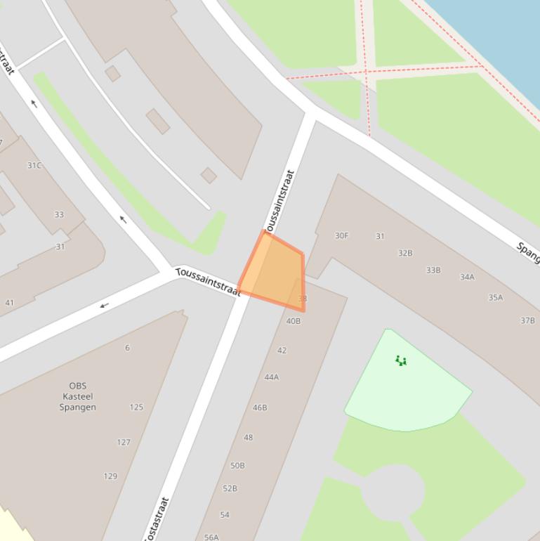 Kaart van postcodegebied 3027JH.