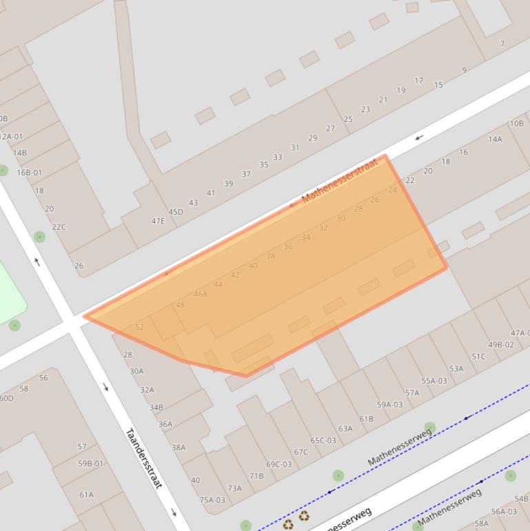 Kaart van postcodegebied 3027PH.